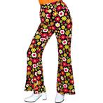 Flared Broek 60s Bloemen Dames, Kleding | Dames, Carnavalskleding en Feestkleding, Ophalen of Verzenden, Nieuw
