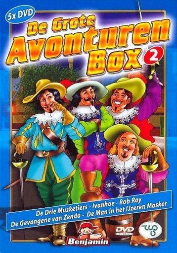 De grote avonturen box 2 (dvd nieuw) beschikbaar voor biedingen