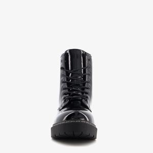 Lak veterboots outlet dames