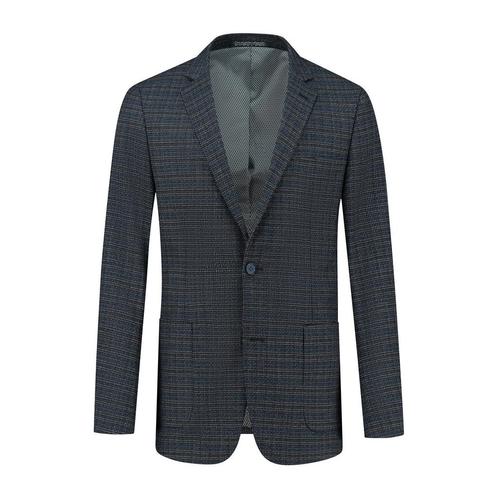 GENTS - Colbert ruit blauw-grijs - 106, Kleding | Heren, Kostuums en Colberts, Verzenden
