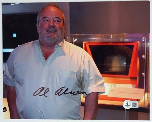 Atari - Rare Autograph From Allan Alcorn Creator of Pong, Spelcomputers en Games, Spelcomputers | Overige Accessoires