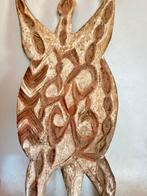 Schildpadfiguur gebruikt in ceremonie - Asmat - West-Papoea, Antiek en Kunst