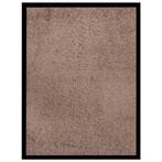 vidaXL Deurmat 60x80 cm bruin, Verzenden, Nieuw
