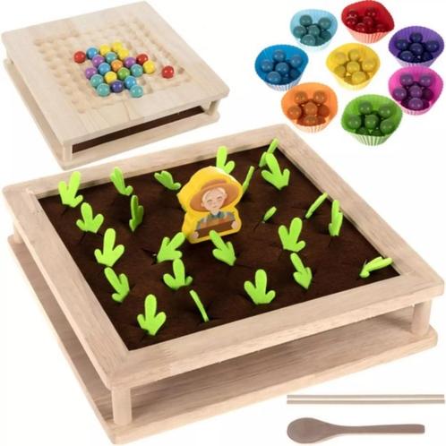 Kruzzel Boerderij Puzzel 2-in-1: Spelend Leren voor Kinde..., Kinderen en Baby's, Speelgoed | Overig, Nieuw, Ophalen of Verzenden