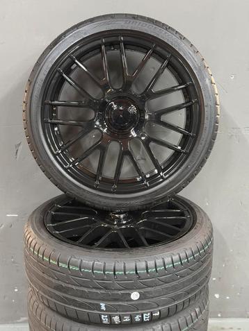 19 inch 5x112 fits Mercedes A B C Klasse Zwart glans et45 beschikbaar voor biedingen