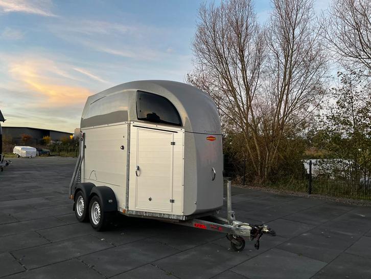 2-paards paardentrailer Bockmann Champion R met ZK BJ 2018, Dieren en Toebehoren, Paarden en Pony's | Trailers en Aanhangwagens
