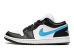 Air Jordan 1 Low Black University Blue - Maat 38.5 EU, Ophalen of Verzenden, Nieuw, Nike