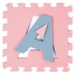 Pastel speelmat alfabet/figuren 3 m² (30 puzzel tegels)