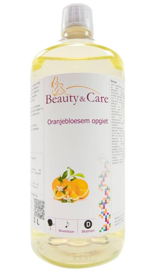 Beauty & Care Oranjebloesem opgiet 1 L.  new, Sport en Fitness, Sauna, Fins of Traditioneel, Toebehoren, Nieuw, Ophalen of Verzenden