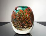 Maxence Parot - Vaas - Unieke kleuren en goud vaas - Glas, Antiek en Kunst, Antiek | Glas en Kristal