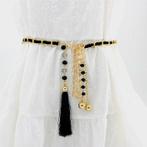 Dames metalen taille ketting riem rok accessoires met kwastj