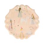 Prinsessenfeest- borden - slingers - ballonnen - Unicorn, Nieuw, Fantasy, Versiering, Ophalen of Verzenden