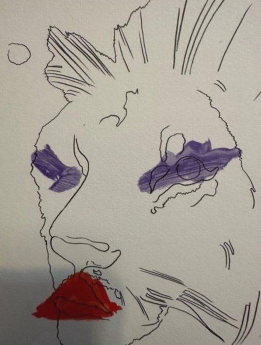 Andy Warhol (1928-1987) - IL LEONE, Antiek en Kunst, Kunst | Designobjecten
