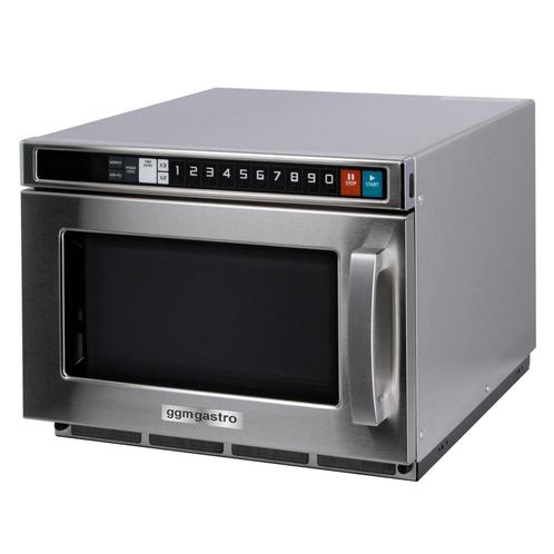GGM Gastro | Magnetron - 17 liter - 2.1 kW - Digitaal |, Zakelijke goederen, Horeca | Keukenapparatuur, Nieuw in verpakking, RVS Meubilair