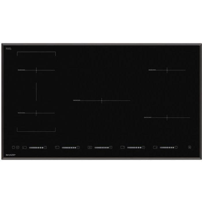 Sharp KH9I40CS00EU  kookplaat Zwart Ingebouwd 90 cm789, Witgoed en Apparatuur, Kookplaten, Nieuw, Ophalen of Verzenden