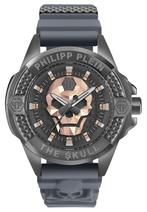 Philipp Plein PWAAA2324 The Skull horloge, Overige merken, Staal, Verzenden, Polshorloge