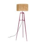 *WOONWINKEL* Dutchbone Afra Design Vloerlamp Paarse Driepoot, Huis en Inrichting, Lampen | Vloerlampen, Verzenden, Nieuw