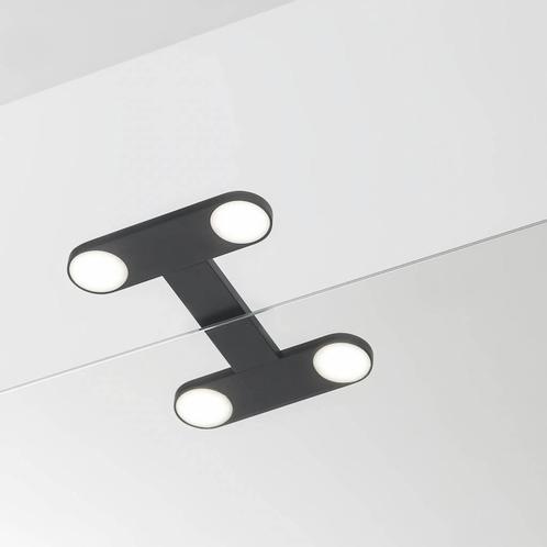 Spiegel Verlichting Tiger Yaro LED 4000K 17 cm Mat Zwart, Huis en Inrichting, Woonaccessoires | Spiegels, Ophalen of Verzenden