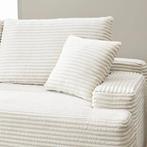 Coredo Bank - Corduroy bekleding - Links - Crème, Verzenden, Nieuw