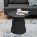 Salontafel Nyd rond 40x44 cm zwart tafel met stabiel onderst, Verzenden, Nieuw