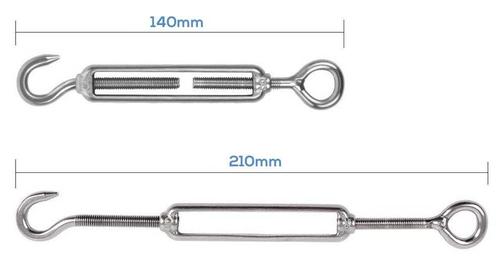 Draadspanner rvs M6 Aktie 10 stuks extra voordelig, Doe-het-zelf en Verbouw, IJzerwaren en Bevestigingsmiddelen, Verzenden