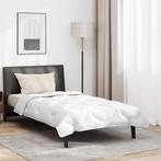 vidaXL Dekbed Set met kussen 2 pcs Wit Microfibre, Huis en Inrichting, Verzenden, Nieuw, Wit