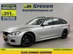 BMW 3 Serie 318i M Sport Pano LED Cam Clima Cruise Leder PDC, Automaat, Nieuw, Zilver of Grijs, Benzine