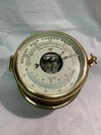 Ships barometer - Glas, Messing