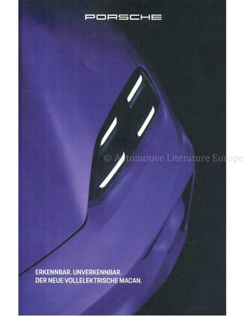 2024 PORSCHE MACAN BROCHURE DUITS, Boeken, Auto's | Folders en Tijdschriften, Porsche