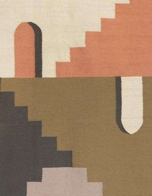 Nilo Kilim - Kelim - 205 cm - 130 cm - Handgemaakte Designer, Antiek en Kunst, Kunst | Designobjecten