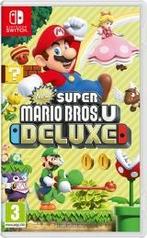 MarioSwitch.nl: New Super Mario Bros. U Deluxe - iDEAL!, Ophalen of Verzenden, Zo goed als nieuw
