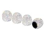 TT-products ventieldoppen White Diamond wit 4 stuks, Ophalen of Verzenden, Nieuw