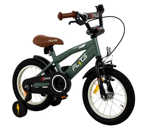 2Cycle Flits - Groen - Jongensfiets 3 tot 5 jaar, Fietsen en Brommers, Fietsen | Jongens, Nieuw, Verzenden