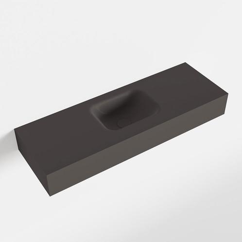 MONDIAZ LEX Dark_grey vrijhangende solid surface wastafel, Doe-het-zelf en Verbouw, Sanitair, Overige typen, Nieuw, Ophalen of Verzenden