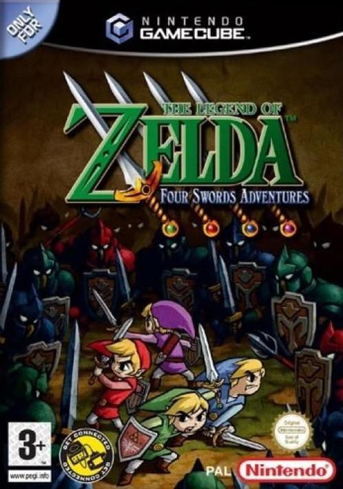 The Legend of Zelda Four Swords Adventures (game only) (G..., Spelcomputers en Games, Games | Nintendo GameCube, Gebruikt, Verzenden