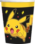 Amscan - Pokémon bekers - Karton - 8 Stuks - Decoratie > Bek, Hobby en Vrije tijd, Feestartikelen, Ophalen of Verzenden, Nieuw