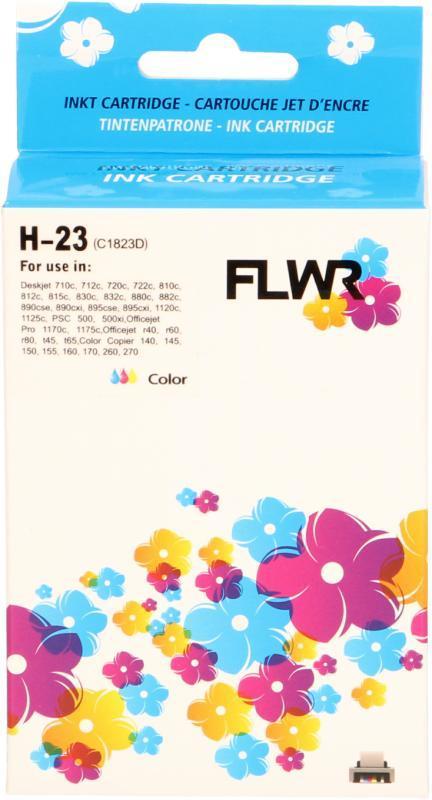 FLWR HP 23 kleur, Computers en Software, Printerbenodigdheden, Verzenden