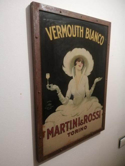 Marcello Dudovich - Reclamebord - Metalen bord met ijzeren, Antiek en Kunst, Curiosa en Brocante