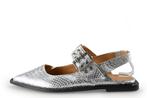 Toral Ballerinas in maat 38 Zilver | 10% korting, Kleding | Dames, Schoenen, Overige kleuren, Verzenden, Ballerina's, Zo goed als nieuw