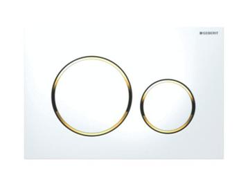 Veiling - 2x Geberit bedieningsplaat Sigma20 wit beschikbaar voor biedingen
