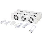Radiator ventilatorset - 3 stuks, Verzenden, Nieuw