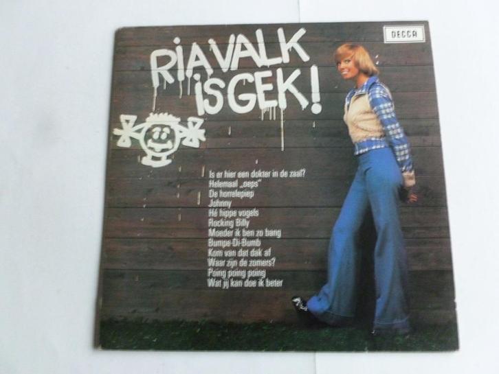 Ria Valk is Gek! (LP) 6407503, Cd's en Dvd's, Vinyl | Nederlandstalig, Zo goed als nieuw, Verzenden