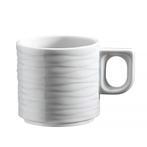 GGM Gastro | (6 stuks) SEA WAVE - Koffie-/ theekop - met |, Huis en Inrichting, Keuken | Servies, Verzenden, Nieuw, Effen, Kop(pen) en/of Schotel(s)