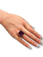 Ring - 14 karaat Geel goud, Prachtige Vrouwen Grote 14K Geel, Sieraden, Tassen en Uiterlijk, Ringen, Nieuw