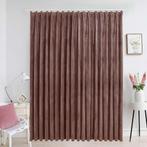 vidaXL Gordijn verduisterend met haken 290x245 cm fluweel, Verzenden, Nieuw