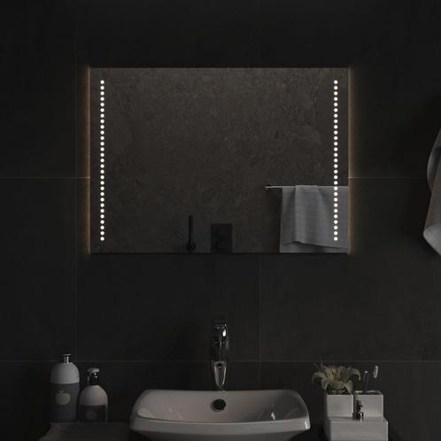 vidaXL Badkamerspiegel LED 50x70 cm, Huis en Inrichting, Woonaccessoires | Spiegels, Nieuw, Verzenden