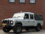 Land Rover Defender 2.2 D 130 E Crew Cab 5 Persoons Airco, Auto's, Land Rover, Nieuw, Zilver of Grijs, Lease