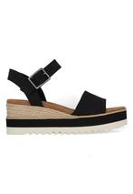 Toms Alpargata Platform 10017856 Zwart-37, Kleding | Dames, Schoenen, Verzenden, Nieuw, Zwart