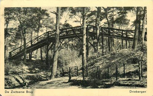 Driebergen-Rijsenburg Zwitsersebrug, Verzamelen, Ansichtkaarten | Nederland, Gelopen, Verzenden