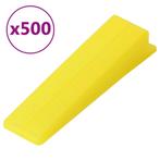 vidaXL Tegelwiggen 500 st, Doe-het-zelf en Verbouw, Verzenden, Nieuw